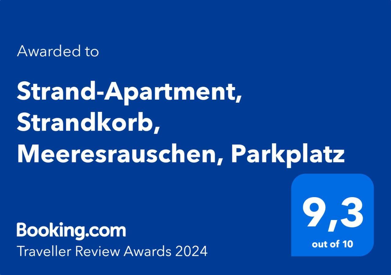 Strand-Apartment, Strandkorb, Meeresrauschen, Parkplatz Wilhelmshaven Exterior photo